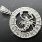 925 Sterling Silver Zodiac Astrology Sign Pendant  customdiamjewel   