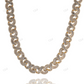 15mm Baguette Diamond Infinity Link Chain hip hop jewelry CustomDiamJewel