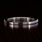 Half eternity Moissanite Wedding Art Deco Band  customdiamjewel   