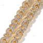 15mm Baguette Diamond Infinity Link Chain hip hop jewelry CustomDiamJewel