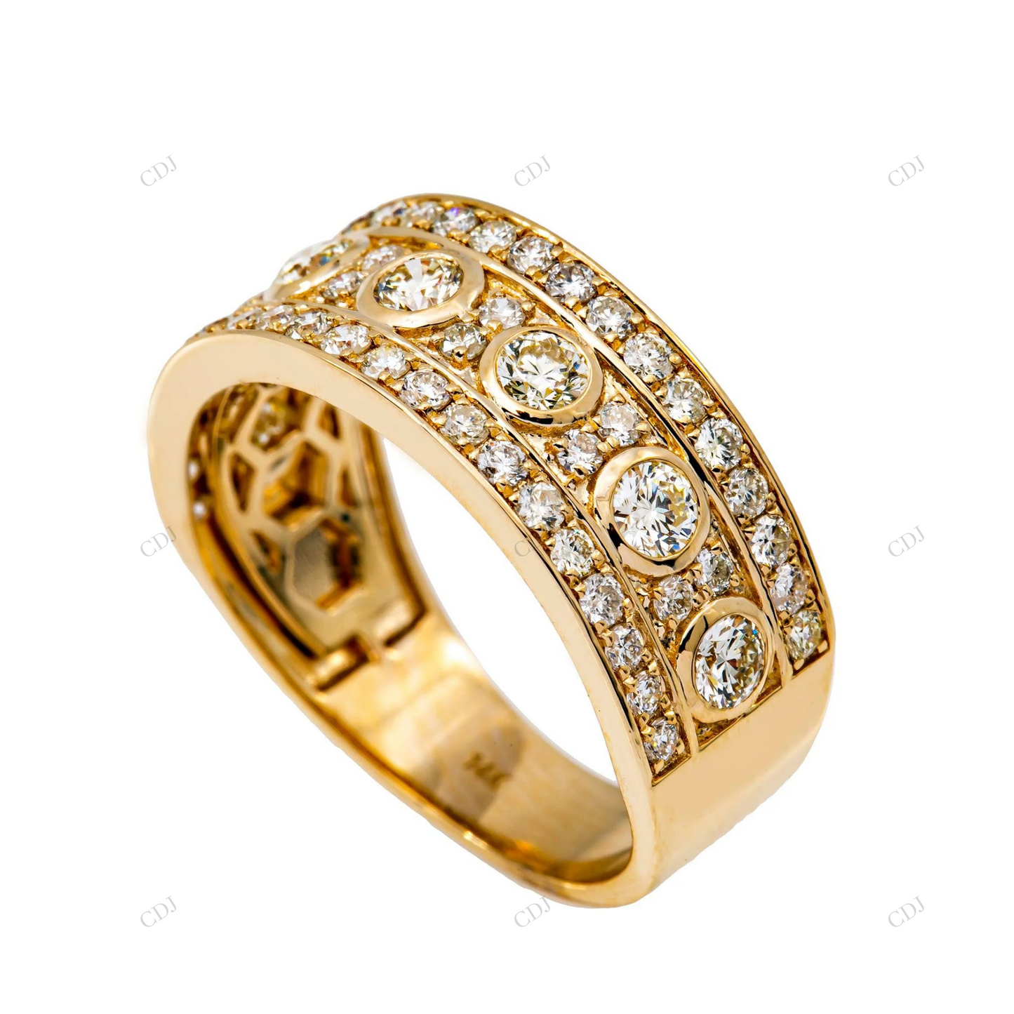 Hip Hop Moissanite Custom Wedding Band For Men hip hop jewelry customdiamjewel