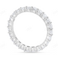 10Kt Gold Moissanite Full Eternity Band Diamond Ring Engagement Ring CustomDiamJewel