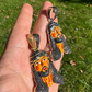 Enamel Jesus Piece Black Diamond Pendant  customdiamjewel   