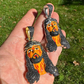 Enamel Jesus Piece Black Diamond Pendant  customdiamjewel   
