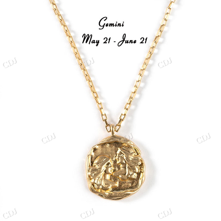 Gold Plated Antique Astrology Pendant hip hop jewelry CustomDiamJewel
