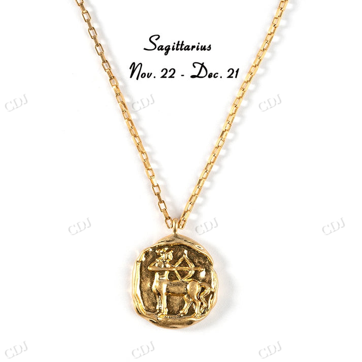 Gold Plated Antique Astrology Pendant hip hop jewelry CustomDiamJewel