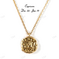 Gold Plated Antique Astrology Pendant hip hop jewelry CustomDiamJewel
