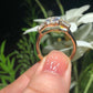 Three Stone Emerald Lab Grown Diamond Ring customdiamjewel