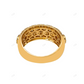 VVS Moissanite Flower Design Luxury Band hip hop jewelry customdiamjewel