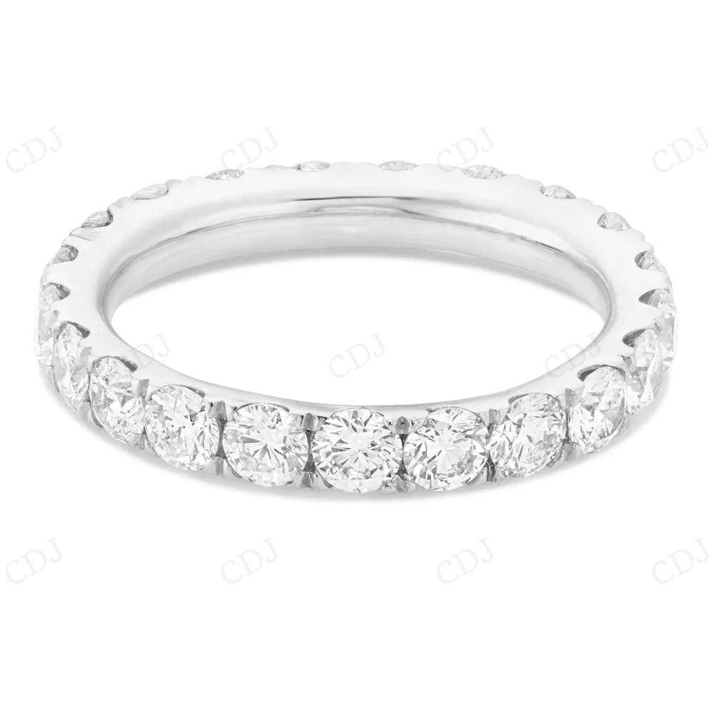 S925 Moissanite Diamond Full Eternity Band Ring hip hop jewelry CustomDiamJewel