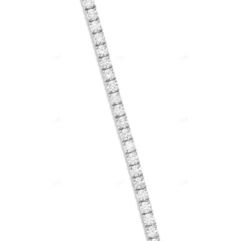 Luxury Handcrafted Design Premium VVS1 Moissanite Tennis Bracelet CustomDiamJewel