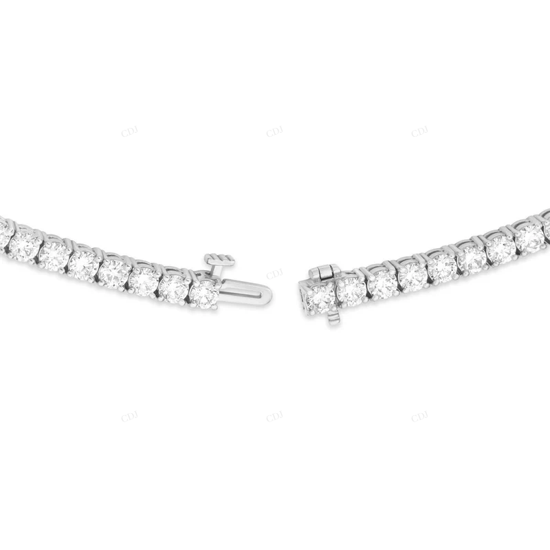 Luxury Handcrafted Design Premium VVS1 Moissanite Tennis Bracelet CustomDiamJewel