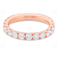 S925 Moissanite Diamond Full Eternity Band Ring hip hop jewelry CustomDiamJewel