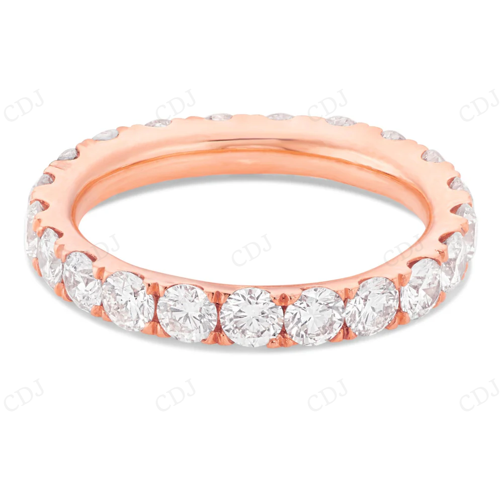S925 Moissanite Diamond Full Eternity Band Ring hip hop jewelry CustomDiamJewel