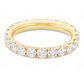 S925 Moissanite Diamond Full Eternity Band Ring hip hop jewelry CustomDiamJewel