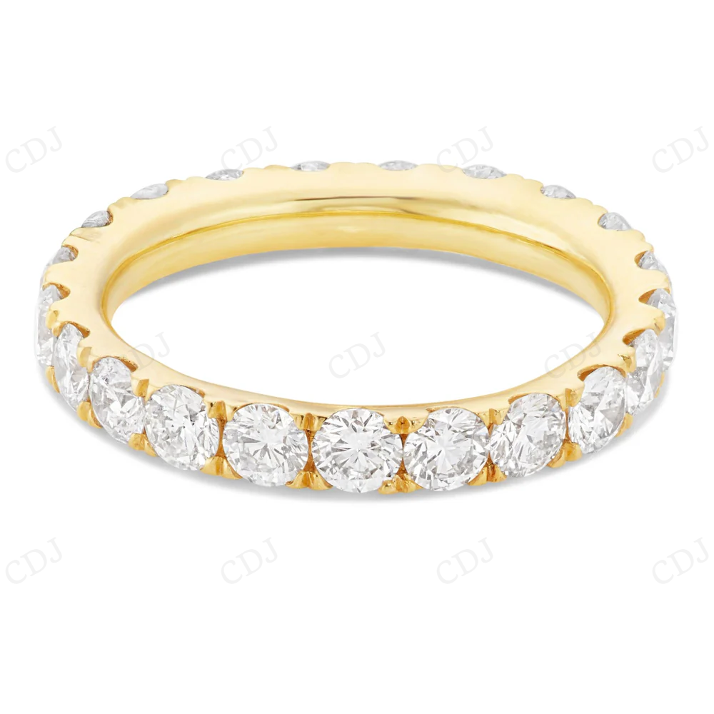 S925 Moissanite Diamond Full Eternity Band Ring hip hop jewelry CustomDiamJewel
