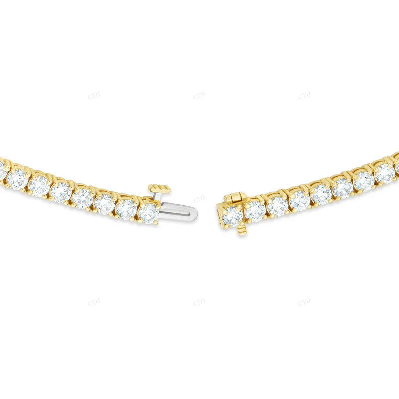 Luxury Handcrafted Design Premium VVS1 Moissanite Tennis Bracelet CustomDiamJewel
