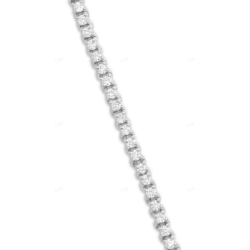 Perfect For Parties and Special Occasions Trendy Tennis Bracelet CustomDiamJewel