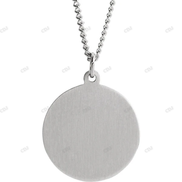 Sacred Heart of Jesus Round Medal Pendant hip hop jewelry CustomDiamJewel