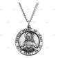 Sacred Heart of Jesus Round Medal Pendant hip hop jewelry CustomDiamJewel