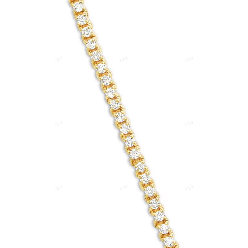 Perfect For Parties and Special Occasions Trendy Tennis Bracelet CustomDiamJewel