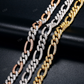 New 10MM Diamond Figaro Hip Hop Chain hip hop jewelry CustomDiamJewel