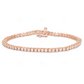 Perfect For Parties and Special Occasions Trendy Tennis Bracelet CustomDiamJewel