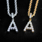 Initial 14K Yellow And White Gold Plated Of Hip Hop Jewelry hip hop jewelry CustomDiamJewel