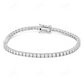 3mm Diamond Cuban Link Bracelet In Gold hip hop jewelry customdiamjewel   