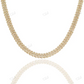 14K Yellow Gold Cuban Link Chain Necklace hip hop jewelry CustomDiamJewel
