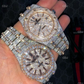 Custom Moissanite Diamond Watches For Men customdiamjewel
