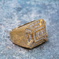 2 CTW Customized Hip Hop Moissanite Unisex Ring hip hop jewelry customdiamjewel