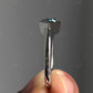 Unique Sterling Silver Solitaire Moissanite Ring