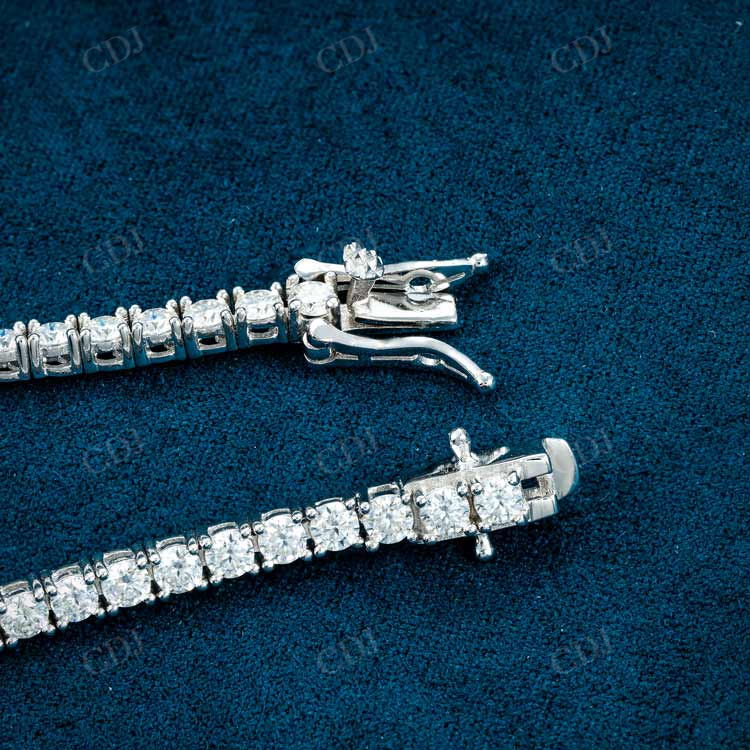 3mm Diamond Cuban Link Bracelet In Gold hip hop jewelry customdiamjewel   