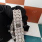 Two Tone Bling Automatic Mechanical Watch customdiamjewel