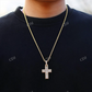 Cross Design Diamond Hip Hop pendant For Men hip hop jewelry CustomDiamJewel