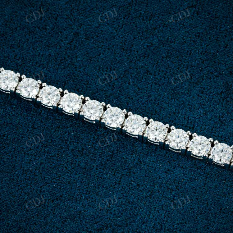 3mm Diamond Cuban Link Bracelet In Gold hip hop jewelry customdiamjewel   