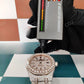 Two Tone Bling Automatic Mechanical Watch customdiamjewel