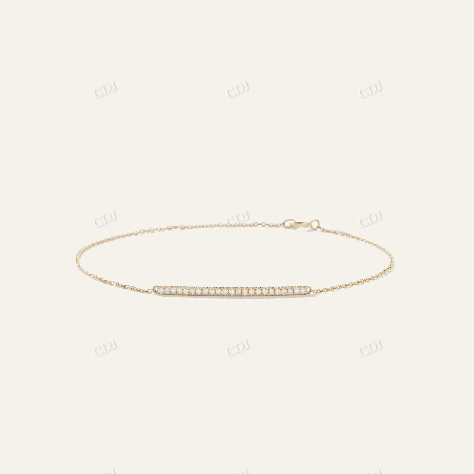 Hip Hop Pave Moissanite Diamond Bar Bracelet hip hop jewelry customdiamjewel