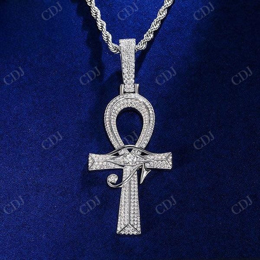 Hip Hop Cross Diamond Pendant  CustomDiamJewel   