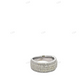 Sterling Silver Moissanite Diamond 5 Row Pave Ring Hip Hop Ring customdiamjewel