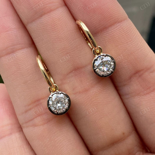 Georgian Set Lab Grown Diamond Earrings customdiamjewel