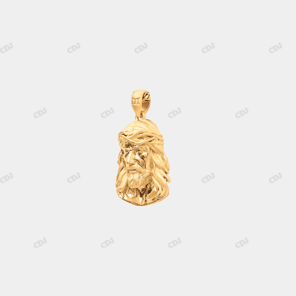 Hip Hop Gold Plated Luxury Jesus Pendant hip hop jewelry CustomDiamJewel