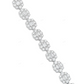 Baguette Cut VVS Moissanite Unique Tennis Bracelet CustomDiamJewel