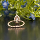 Luxury Pear Lab-Grown Diamond Ring customdiamjewel