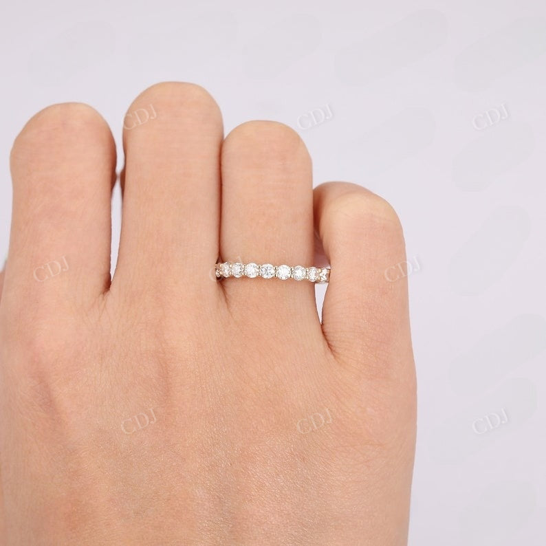 1.07CTW 3/4 Eternity Natural Diamond Matching Wedding Band Wedding Band customdiamjewel   