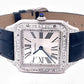 Blue Belt Cartier Diamond Bezel Iced Out Watch customdiamjewel