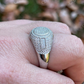 Lab Grown Diamond Iced Hip Hop Ring  customdiamjewel   