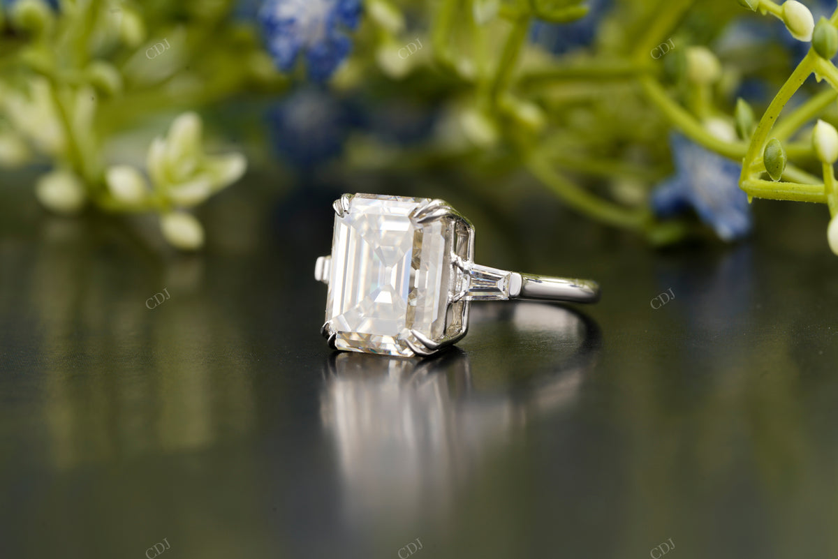 Lab-Grown Diamond Three-Stone Ring customdiamjewel