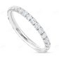 Sterling Silver Moissanite Full Eternity Band Diamond Ring hip hop jewelry CustomDiamJewel